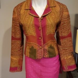 Vintage Giclee jacket wearable art